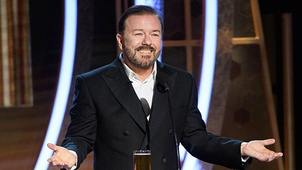 Hungover Ricky Gervais forgets he hosted Golden Globes, asks what year it is